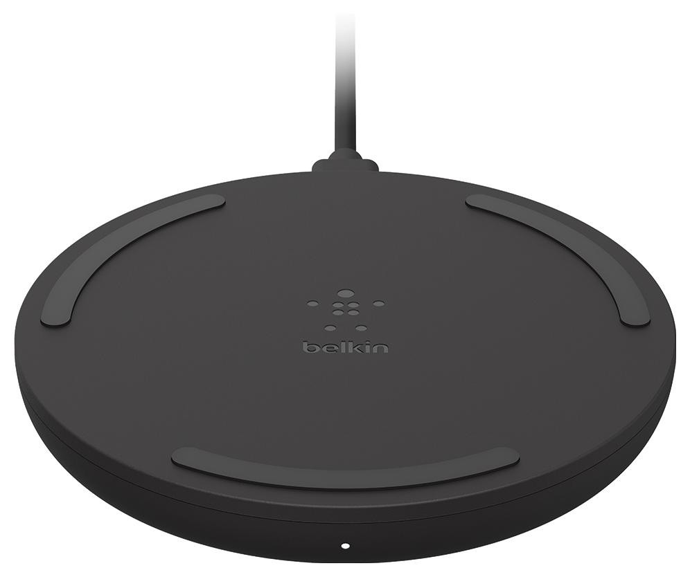 Фото - Зарядний пристрій Belkin WIA001btBK indukcyjna bezprzewodowa Qi 10W + USB-A na micro-USB cza 