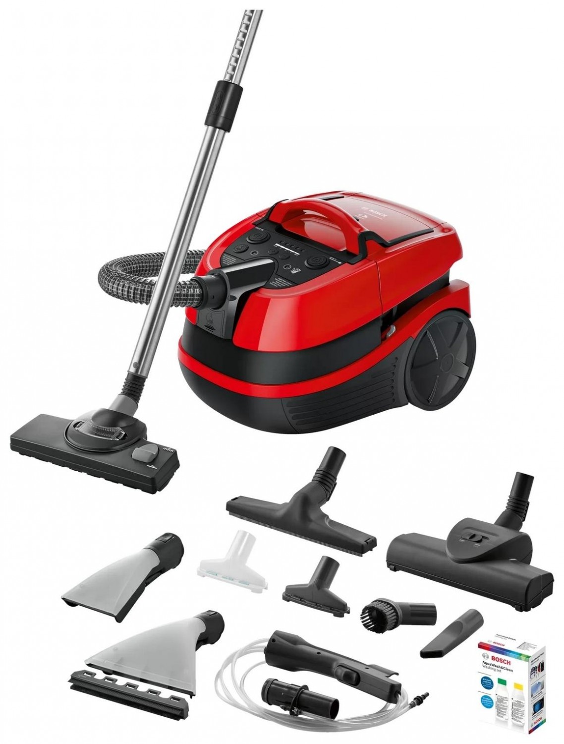 Bosch AquaWash&Clean BWD421PET czerwony