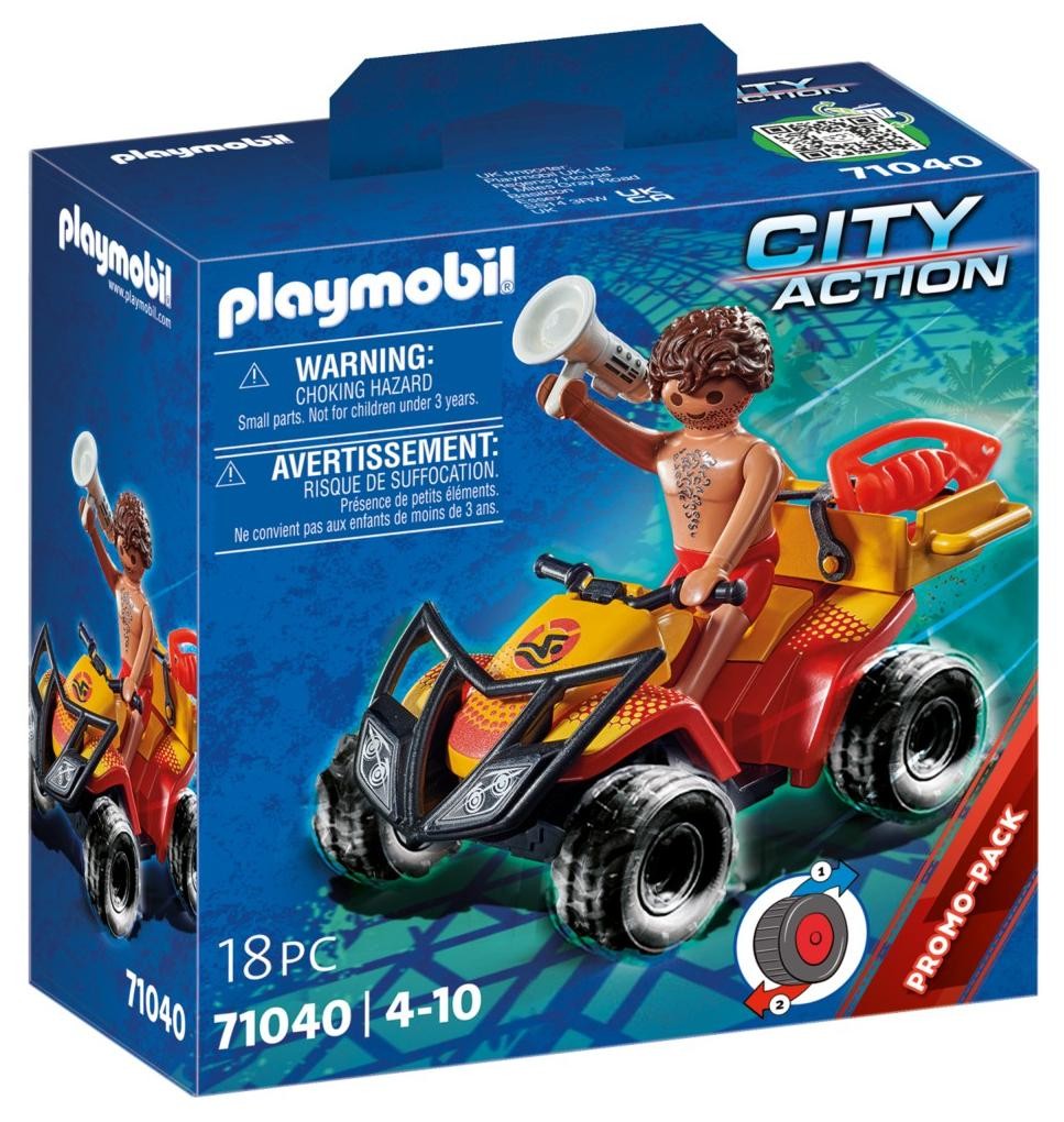 Фото - Конструктор Playmobil City Action 71040 Quad ratownika DZI-ZKLO-PML-0487 