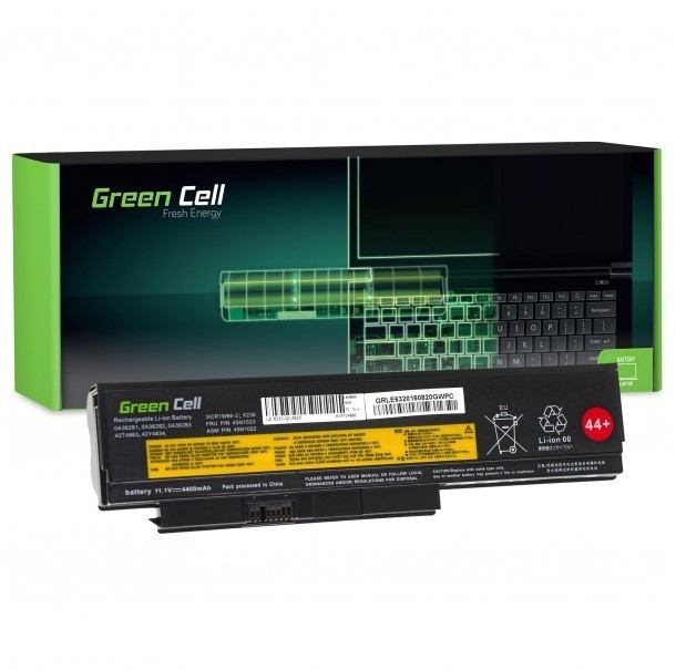 Фото - Акумулятор для ноутбука Green Cell Zamiennik  do Lenovo ThinkPad X230 X230I X220 11.1V 4400mAh NB-B 