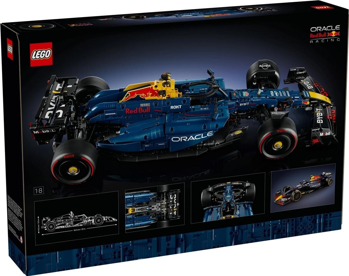 Klocki konstrukcyjne LEGO Technic 42206 Bolid F1 Oracle Red Bull Racing RB20