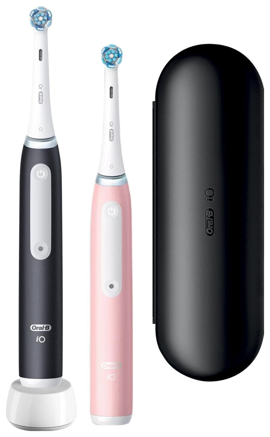 Szczoteczka magnetyczna Oral-B iO 3 Duo Matt Black/Blush Pink czarny/różowy