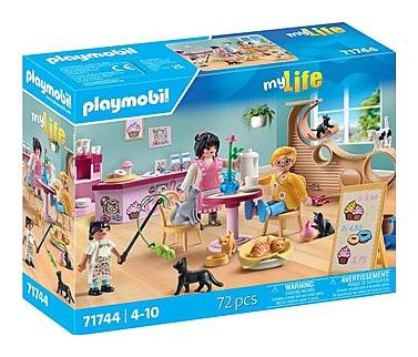 Klocki konstrukcyjne Playmobil My Life 71744 Kocia kawiarnia