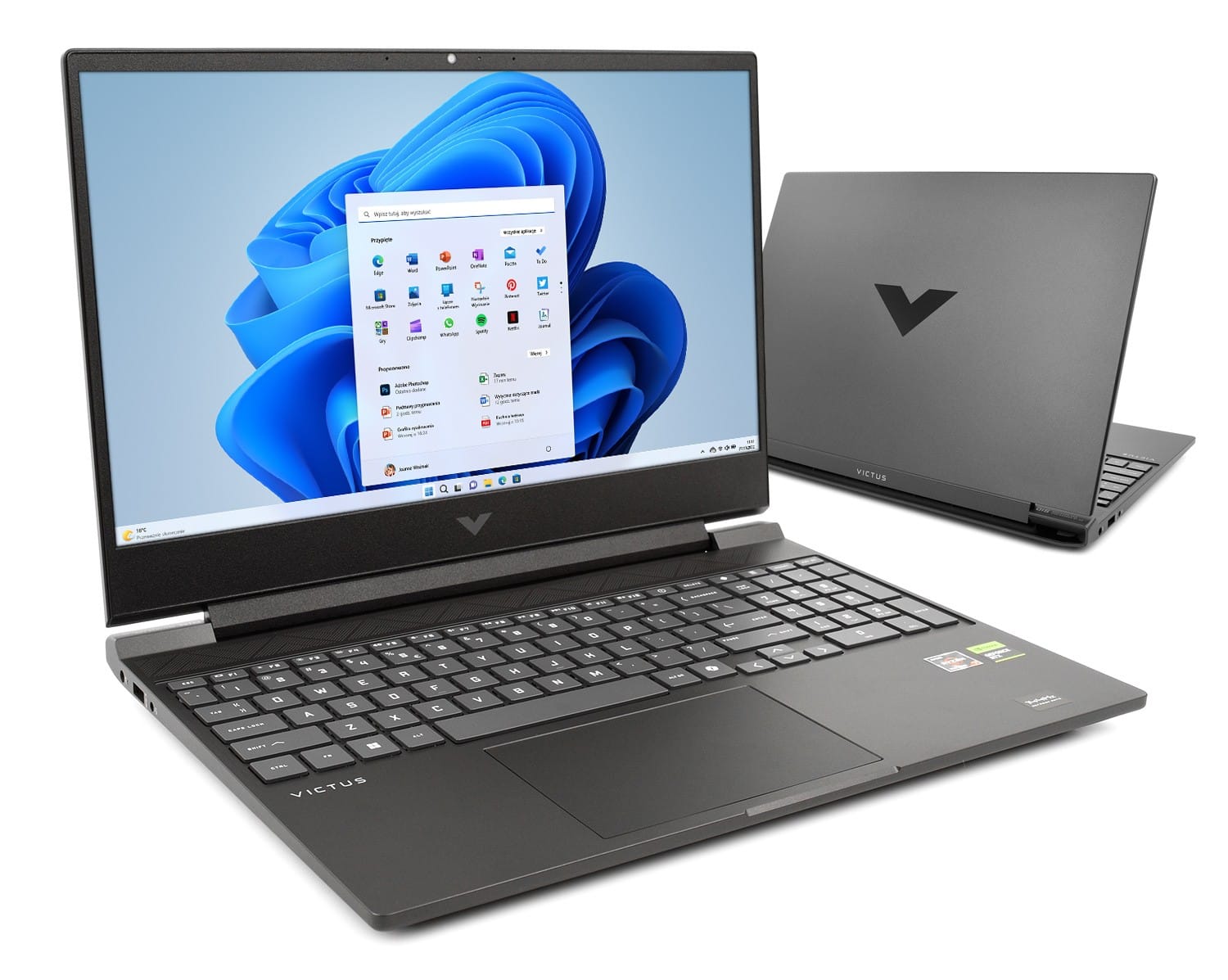 HP Victus 15-fb3231nw - Ryzen 7 7445HS | 15,6''-144Hz | 32GB | 2TB | Win11Home | RTX4050 | Czarny