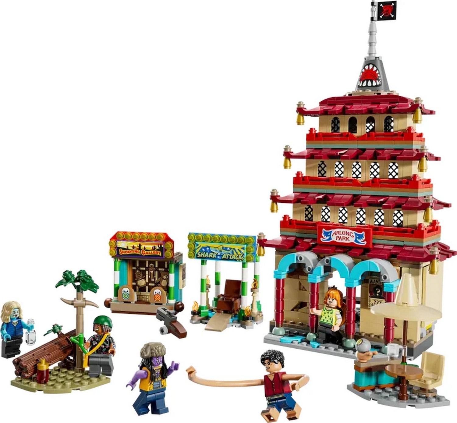 Klocki konstrukcyjne LEGO One Piece 75638 Bitwa w Arlong Park