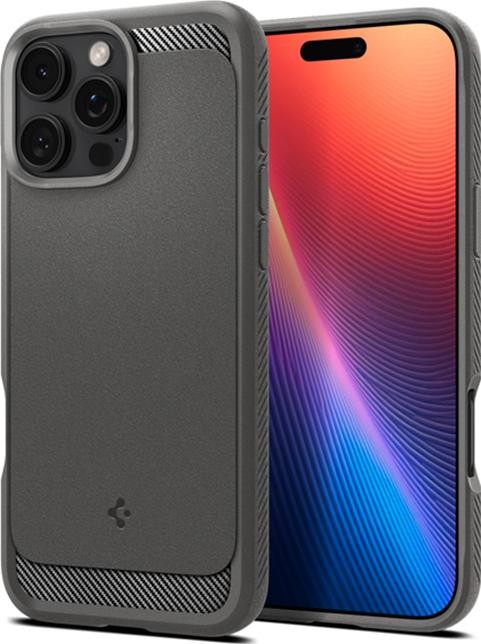 Spigen Etui Typu Plecki Rugged Armor Magsafe Do Iphone Pro Rozmiar 16 Szary Tor-Gsm-Spg-1894
