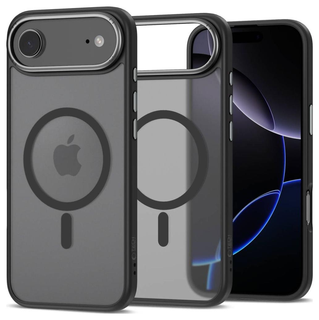Etui typu plecki Tech-Protect Magedge Magsafe iPhone 17 Air matte black/gunmetal