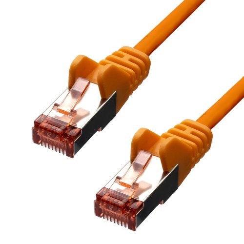 Фото - Кабель ProXtend CAT6 F/UTP CCA PVC Ethernet Cable Orange 1m KA-NET-PRXT-0082 