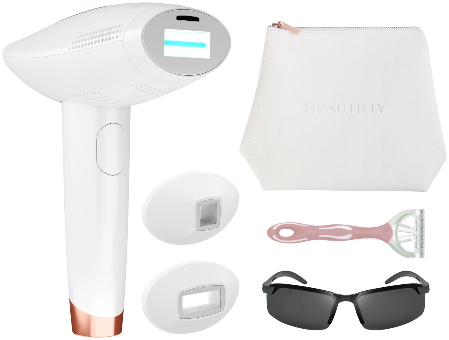 Beautifly Shine Ice Pro IPL 3w1 biało-złoty