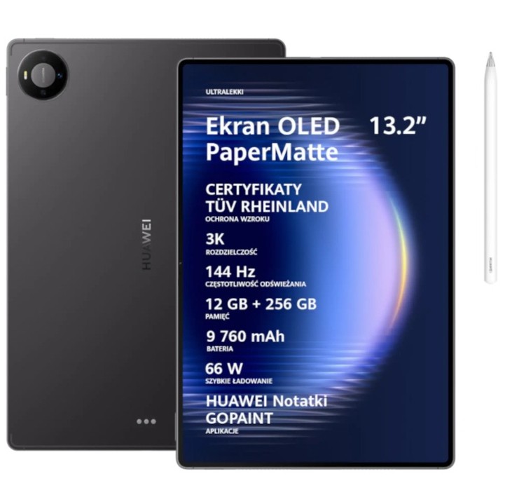 Huawei MatePad Pro Max 13,2'' 12/256GB szary + M-Pencil Pro