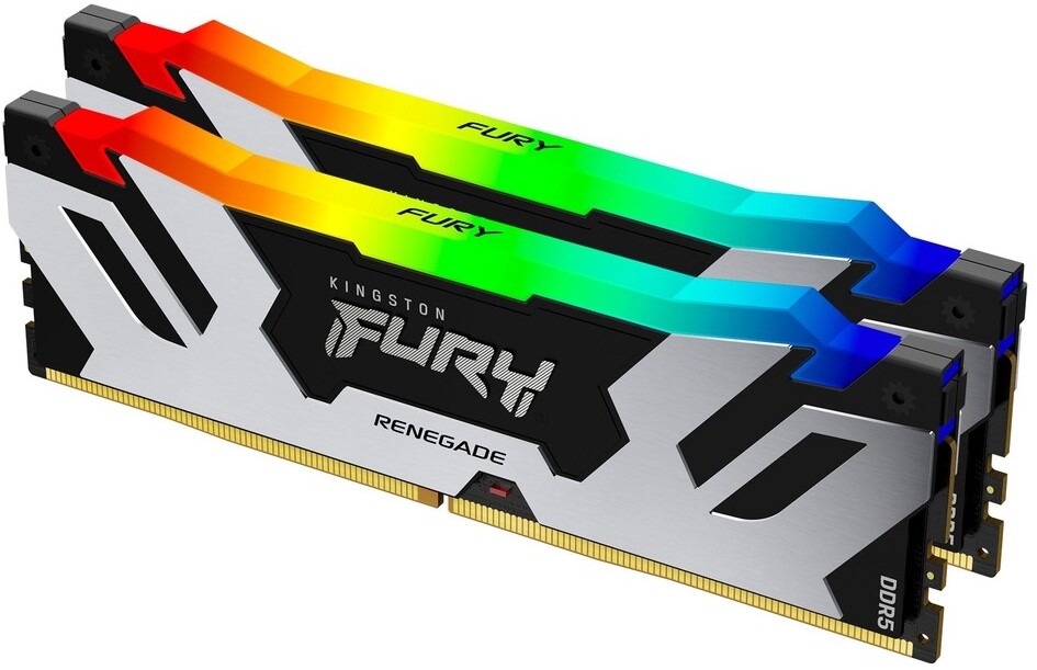 Kingston Fury Renegade Rgb 96Gb [2X48gb 6400Mhz Ddr5 Cl32 Dimm] Rd-Ddr5-Kng-246