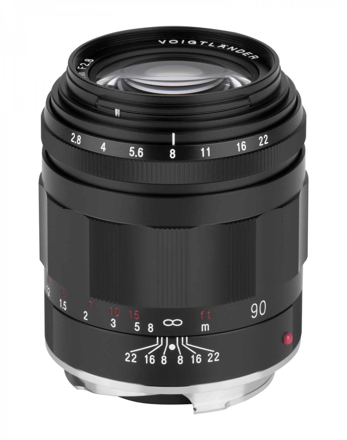 Obiektyw stałoogniskowy Voigtlander Obiektyw APO Skopar 90 mm f/2,8 do Leica M - czarny