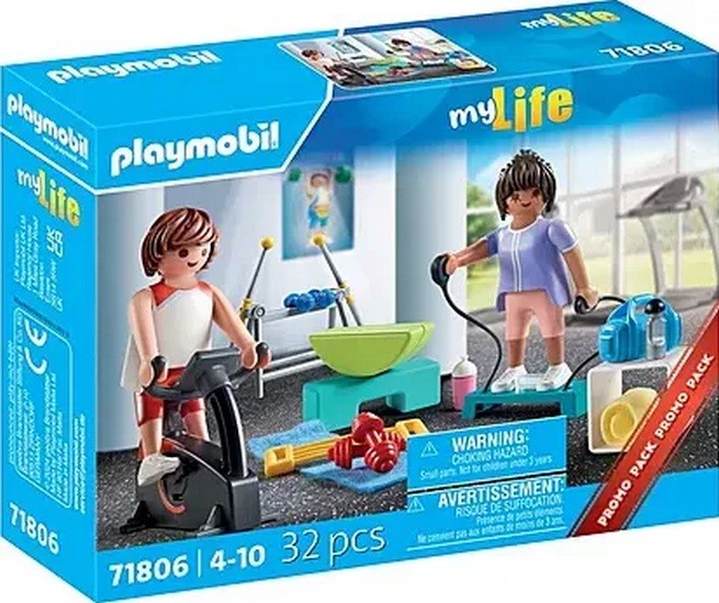 Klocki konstrukcyjne Playmobil My Life 71806 Trening fitness