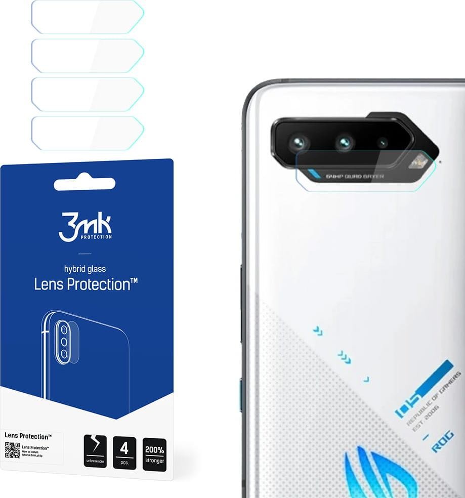 Фото - Захисне скло / плівка 3MK Szkło ochronne  Lens Protection do Asus ROG Phone 5s/5s Pro GS-FOL 