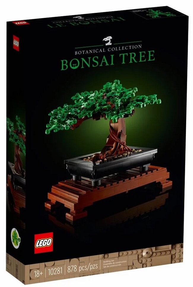 Klocki konstrukcyjne LEGO Creator Expert 10281 Drzewko bonsai zielony