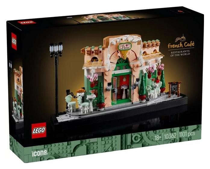 Klocki konstrukcyjne LEGO Icons 10362 Francuska kawiarenka
