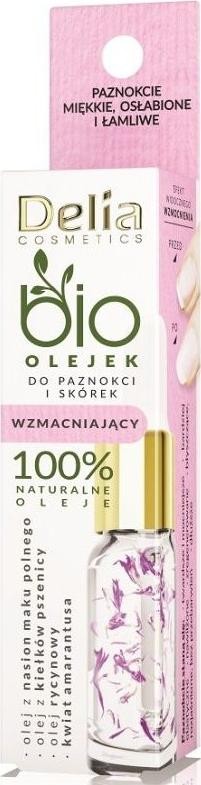 Фото - Косметика та засоби для манікюру Delia Cosmetics Olejek Delia Bio Wzmacniający Olejek Do Paznokci i Skórek 10ml PEL-CI-OTH-4840 