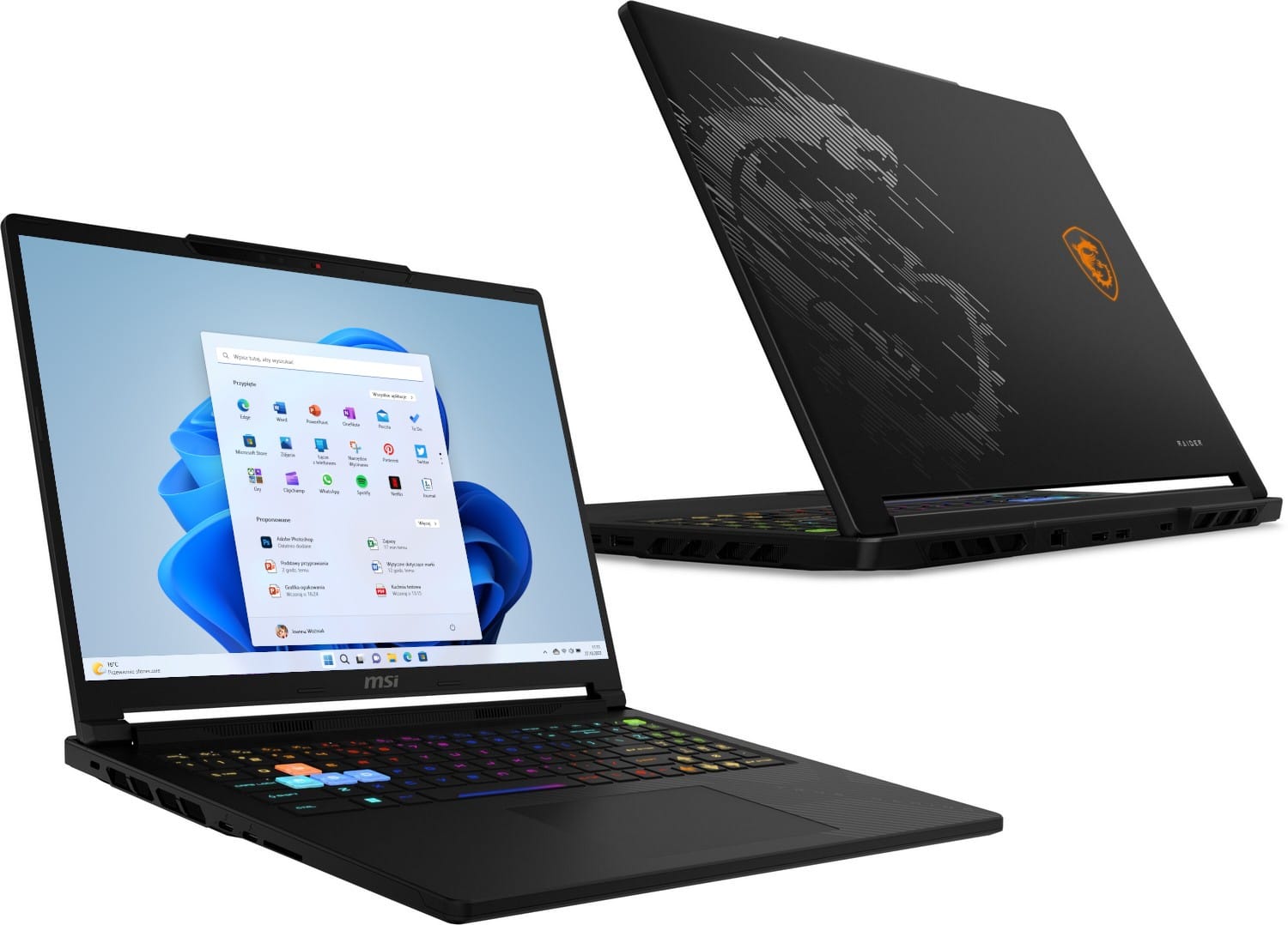 MSI Raider 16 Max HX B2WI-228PL - Ultra 9 275HX | 16'' | 32GB | 1TB | W11H | RTX 5080