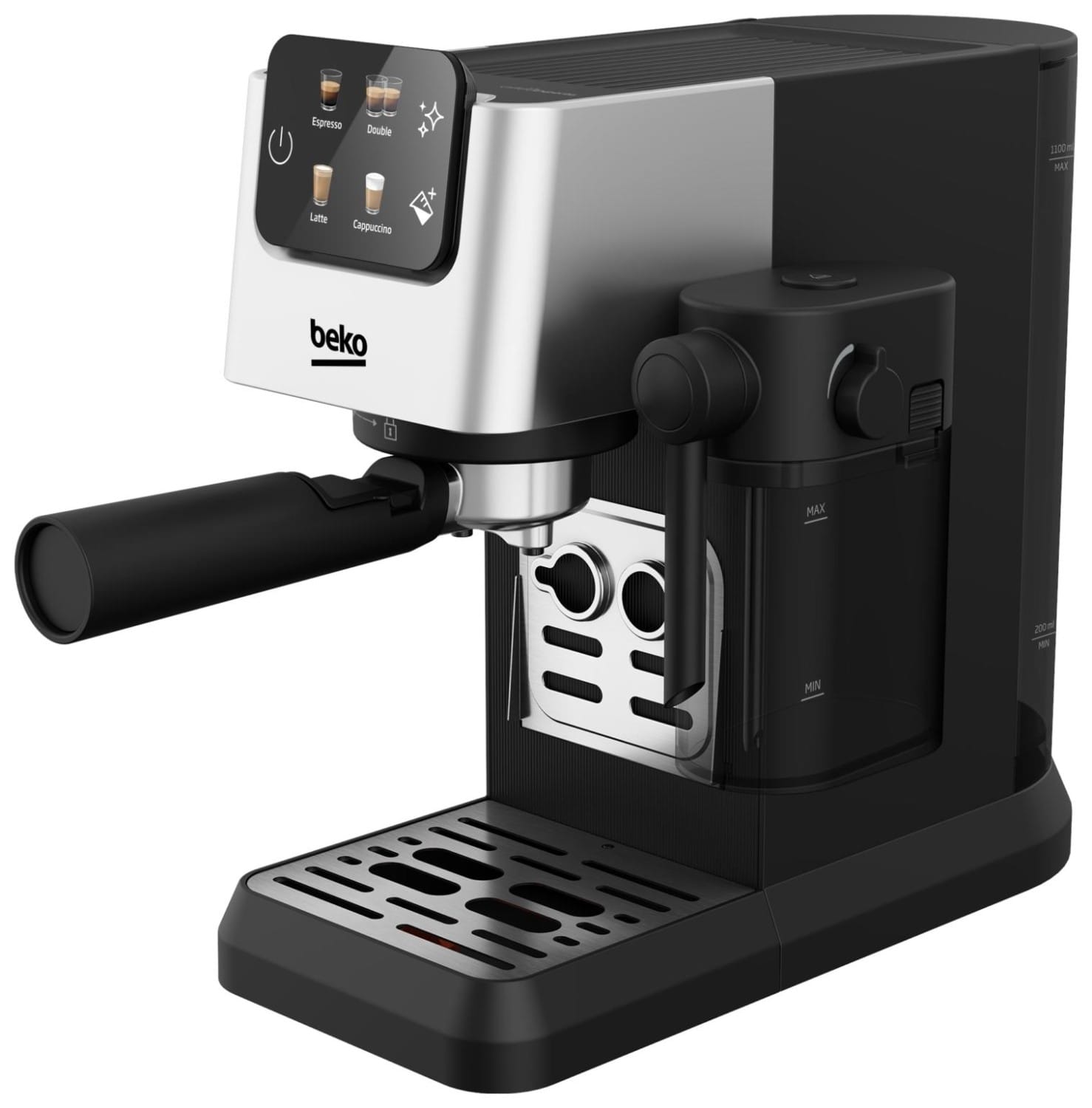 Ciśnieniowy kolbowy Beko CaffeExperto CE4500 CEP5304X czarno-srebrny
