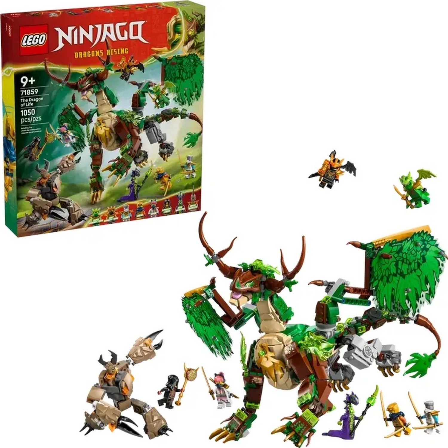 Klocki konstrukcyjne LEGO Ninjago 71859 Smok życia