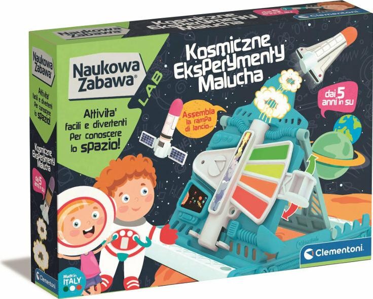 Zdjęcia - Zabawka edukacyjna Clementoni   Naukowa Zabawa Kosmiczne Eksperymenty Maluch 