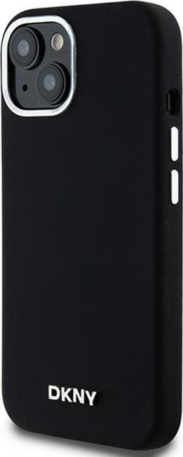 Фото - Чохол DKNY Liquid Silicone Small Metal Logo MagSafe - Etui iPhone 15 / 14 / 13 ( 