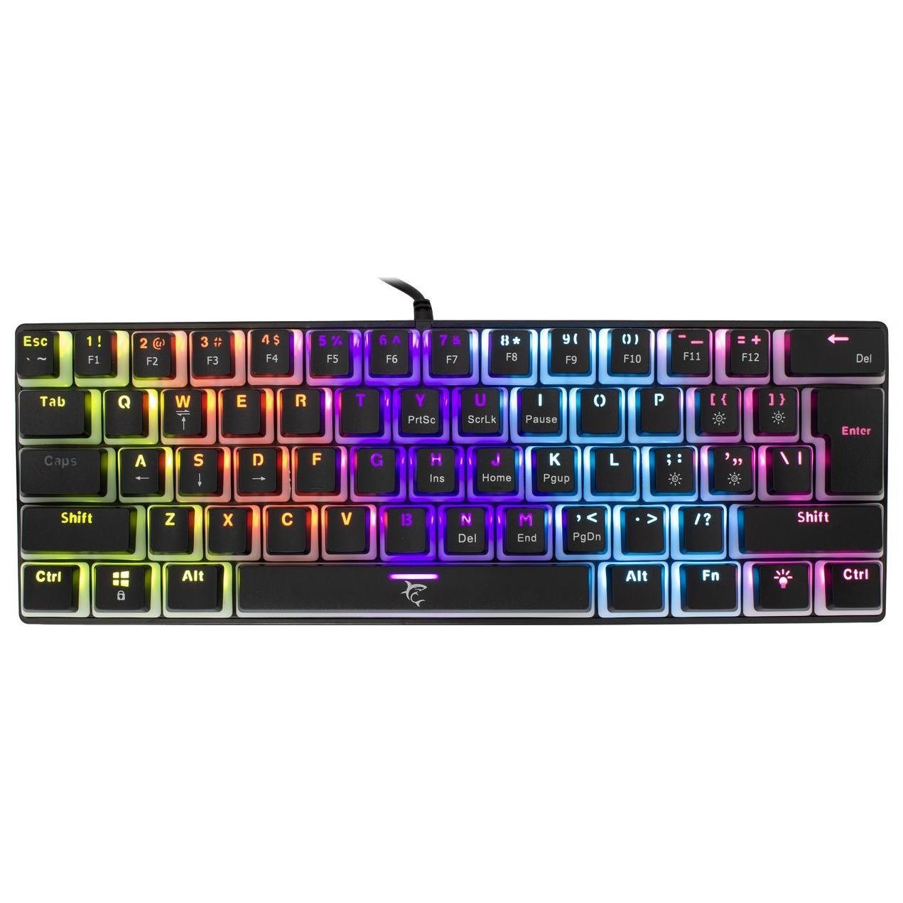 Klawiatura White Shark Ashiko-2 black US