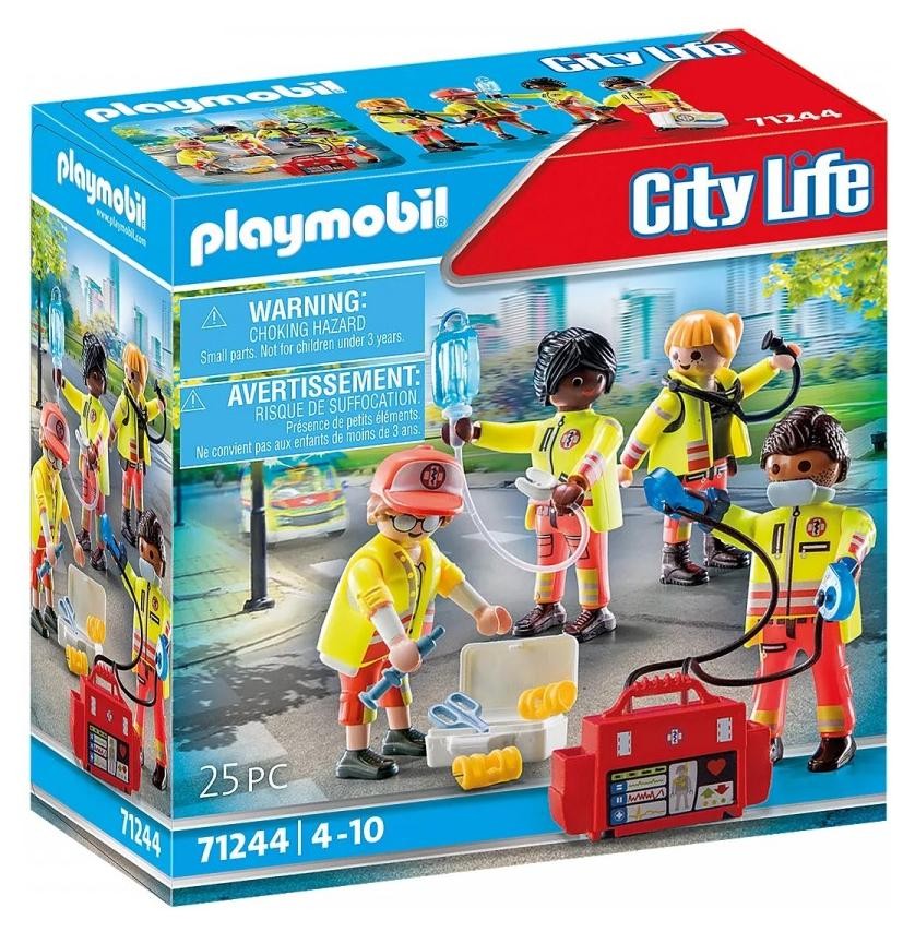 Zdjęcia - Klocki Playmobil City Life 71244 Zespół ratunkowy DZI-ZKLO-PML-0457 