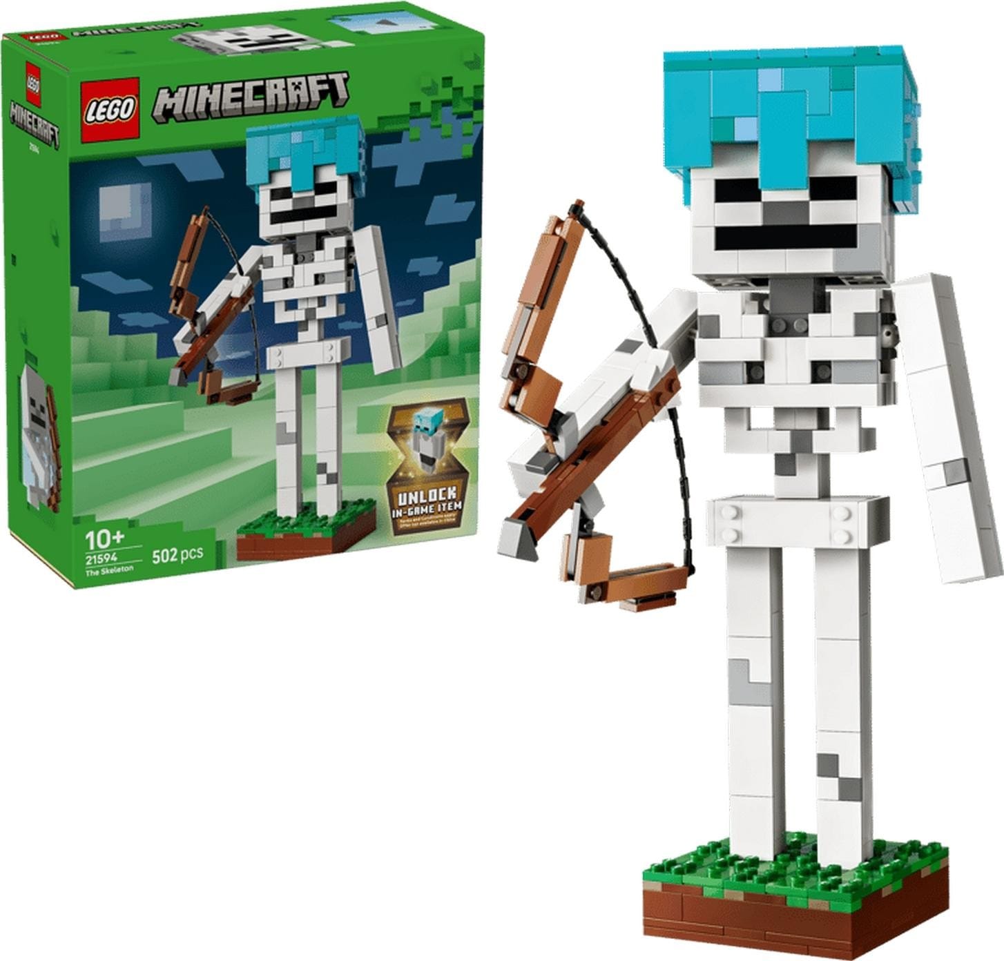 Klocki konstrukcyjne LEGO Minecraft 21594 Szkielet