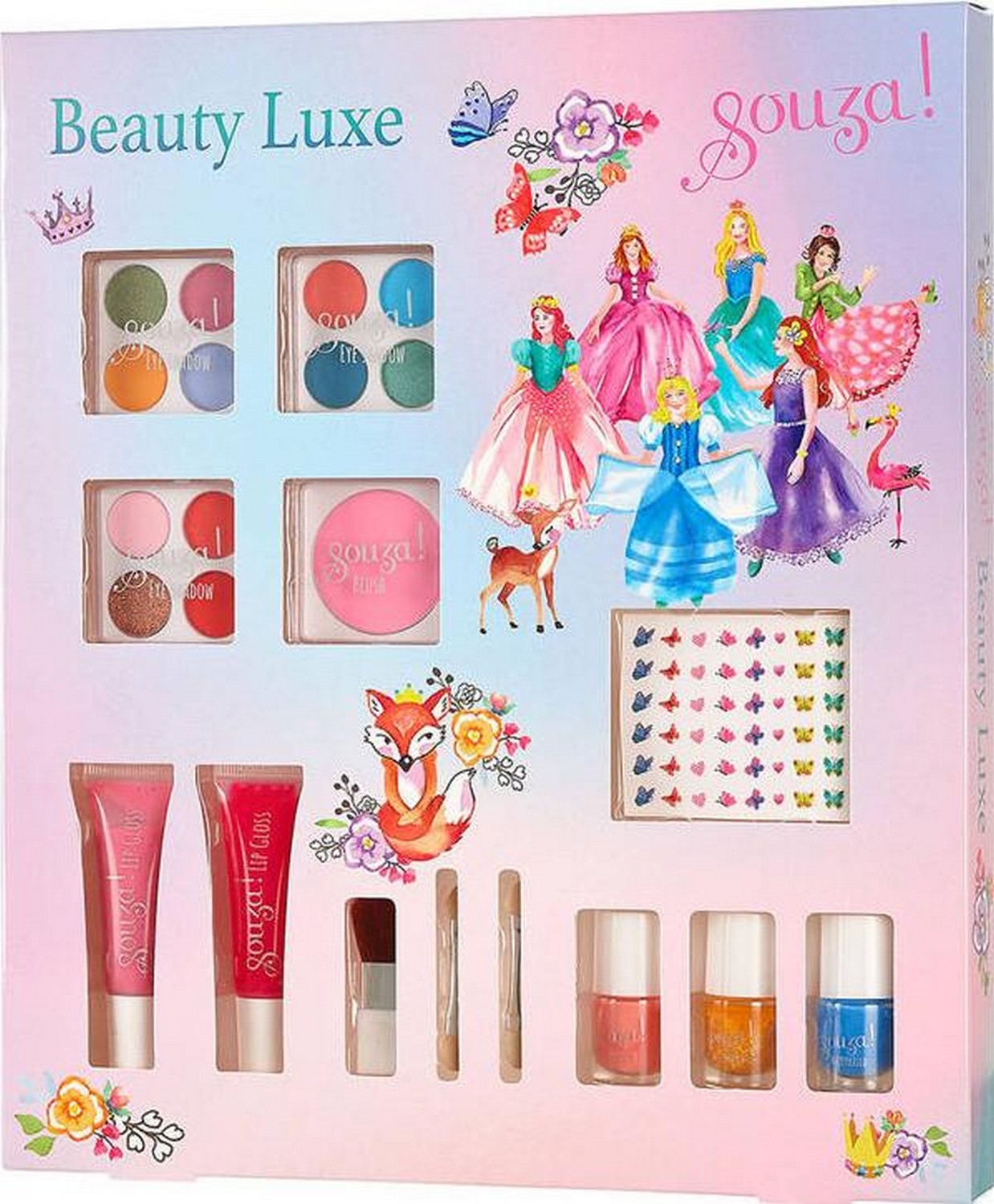 Zestaw kosmetyczny Souza! Beauty Luxe Zestaw Kosmetyków Dla Dzieci 13 el.