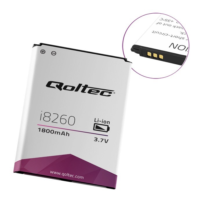 Фото - Акумулятор для мобільного Qoltec Bateria do Samsung Galaxy Core | i8260 | 1800mAh GS-B-QOL-195 
