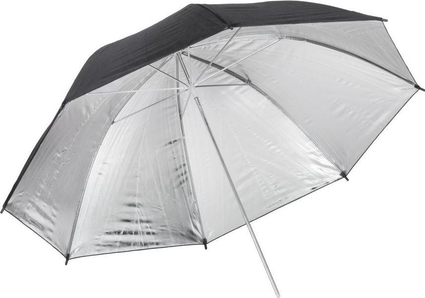 Zdjęcia - Pozostałe akcesoria fotograficzne Quadralite Parasol  parasolka srebrna 120cm AF-A-QAL-0086 
