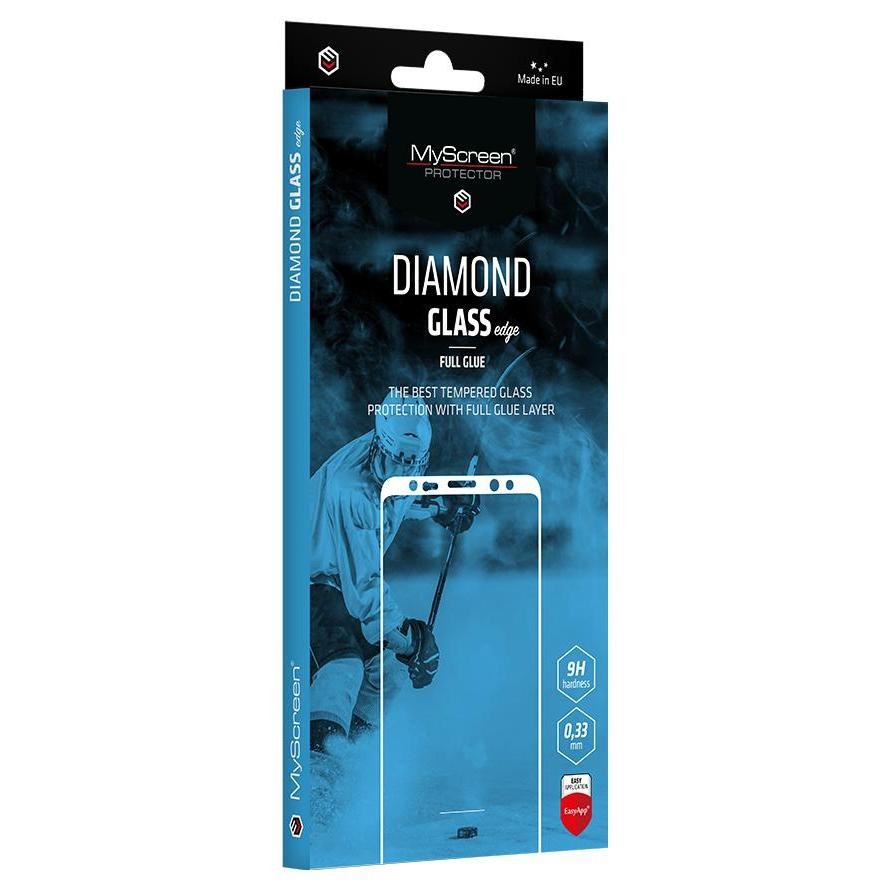 MyScreen Diamond Glass Edge Full Glue Black do Xiaomi Redmi 14C/14R 5G/A4 5G