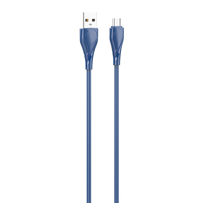 Zdjęcia - Kabel LDNIO micro USB LS612 2m, 30W  KA-USB-LDNI-100 (niebieski)