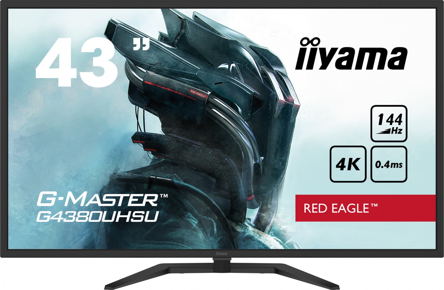 iiyama G-Master G4380UHSU-B1 - 42,5'' | VA | 4K | 0,4ms | 144Hz | HDR