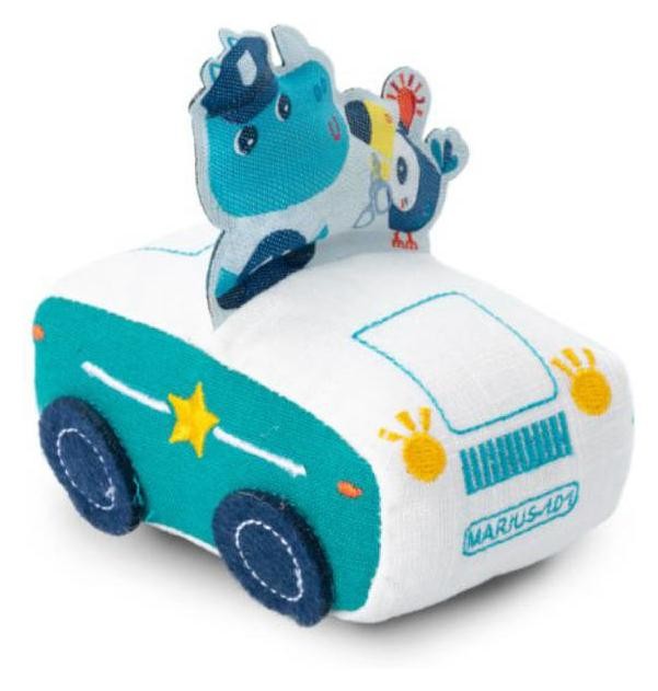 Фото - М'яка іграшка Lilliputiens Interaktywne przytulanka  Nosorożec Marius miękkie auto z napę 