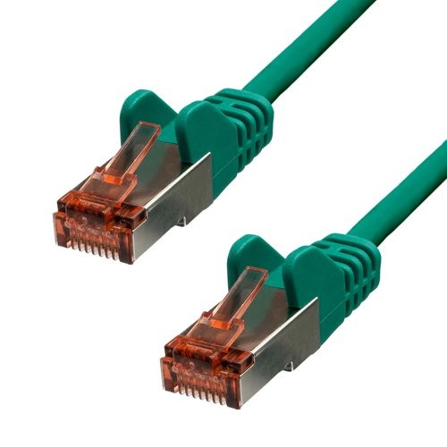 Zdjęcia - Kabel ProXtend CAT6 F/UTP CCA PVC Ethernet Cable Green 50cm KA-NET-PRXT-0096 