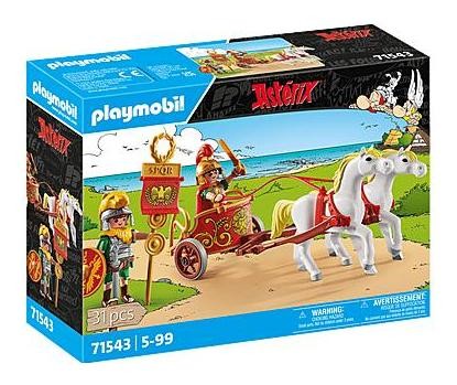 Zdjęcia - Klocki Playmobil  konstrukcyjne  Asterix 71543 Rzymski rydwan DZI-ZKLO-PML-0666 