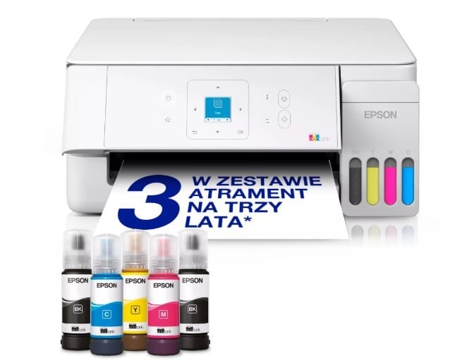 Kolorowa Epson EcoTank L3366