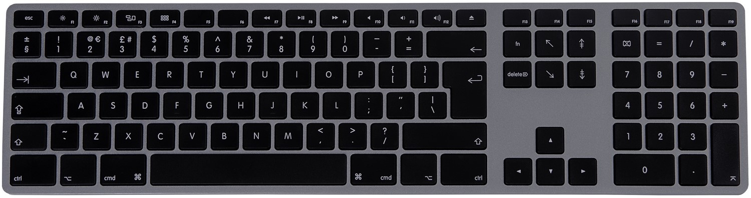 Klawiatura Matias Mac Space Gray przewodowa