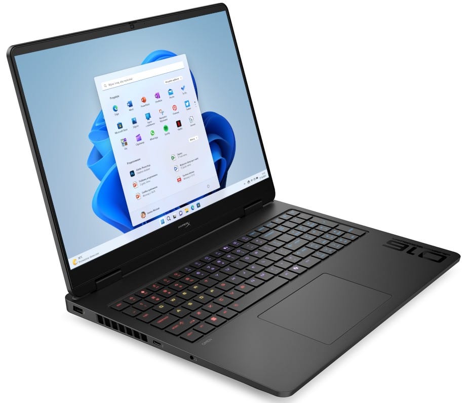 HyperX Omen 16 - i7-14650HX | 16'' 3K OLED 165Hz | 16GB | 512GB + 2TB | W11H | RTX5060 | Czarny