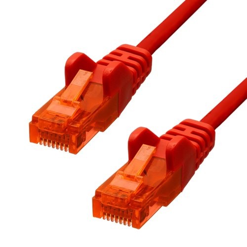 Фото - Кабель ProXtend CAT6 U/UTP CCA PVC Ethernet Cable Red 5m KA-NET-PRXT-0018 