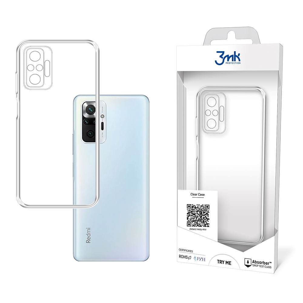 Zdjęcia - Etui 3MK Clear Case do Xiaomi Redmi Note 10 Pro TOR-GSM--0232 