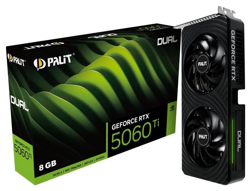 Palit GeForce RTX 5060 Ti Dual 8GB DLSS 4