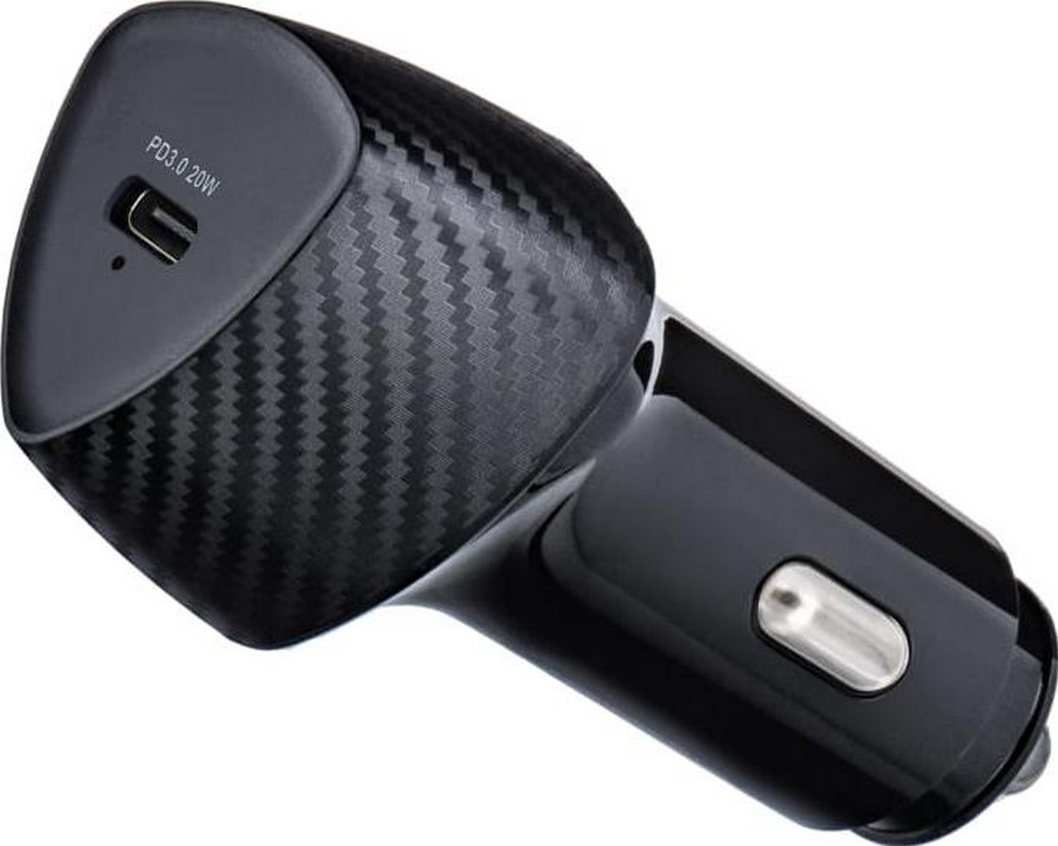 FORCELL F-ENERGY Carbon CC50-1C ładowarka samochodowa Typ C PD 3A 20W czarna