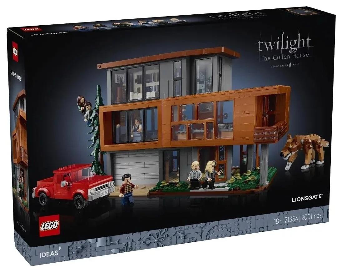 Klocki konstrukcyjne LEGO Ideas 21354 Zmierzch — dom Cullenów