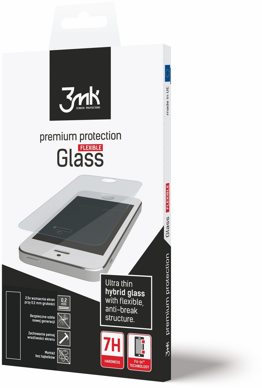 Фото - Захисне скло / плівка 3MK Szkło ochronne  Flexible Glass do Samsung Galaxy A8  GS-FOL--101  2018