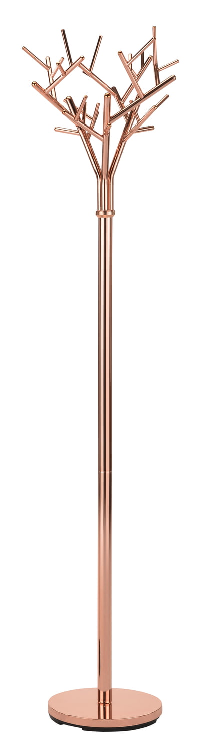 Wieszak ze stali chromowanej w kolorze miedzianym 180cm