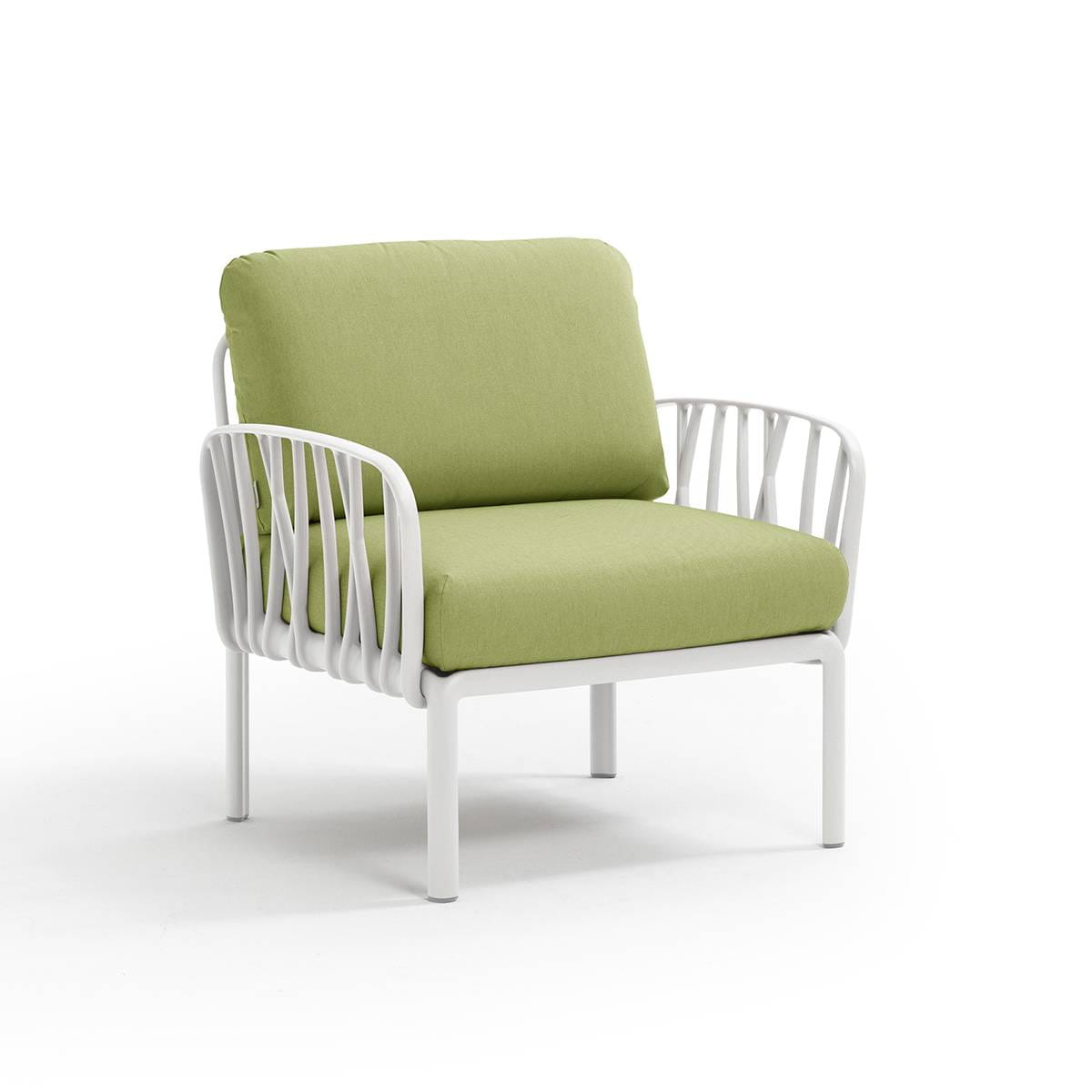 Nardi Sofa Komodo Poltrona Bianco-Avocado - tytuł obrazka Nardi Sofa Komodo Poltrona Bianco-Avocado