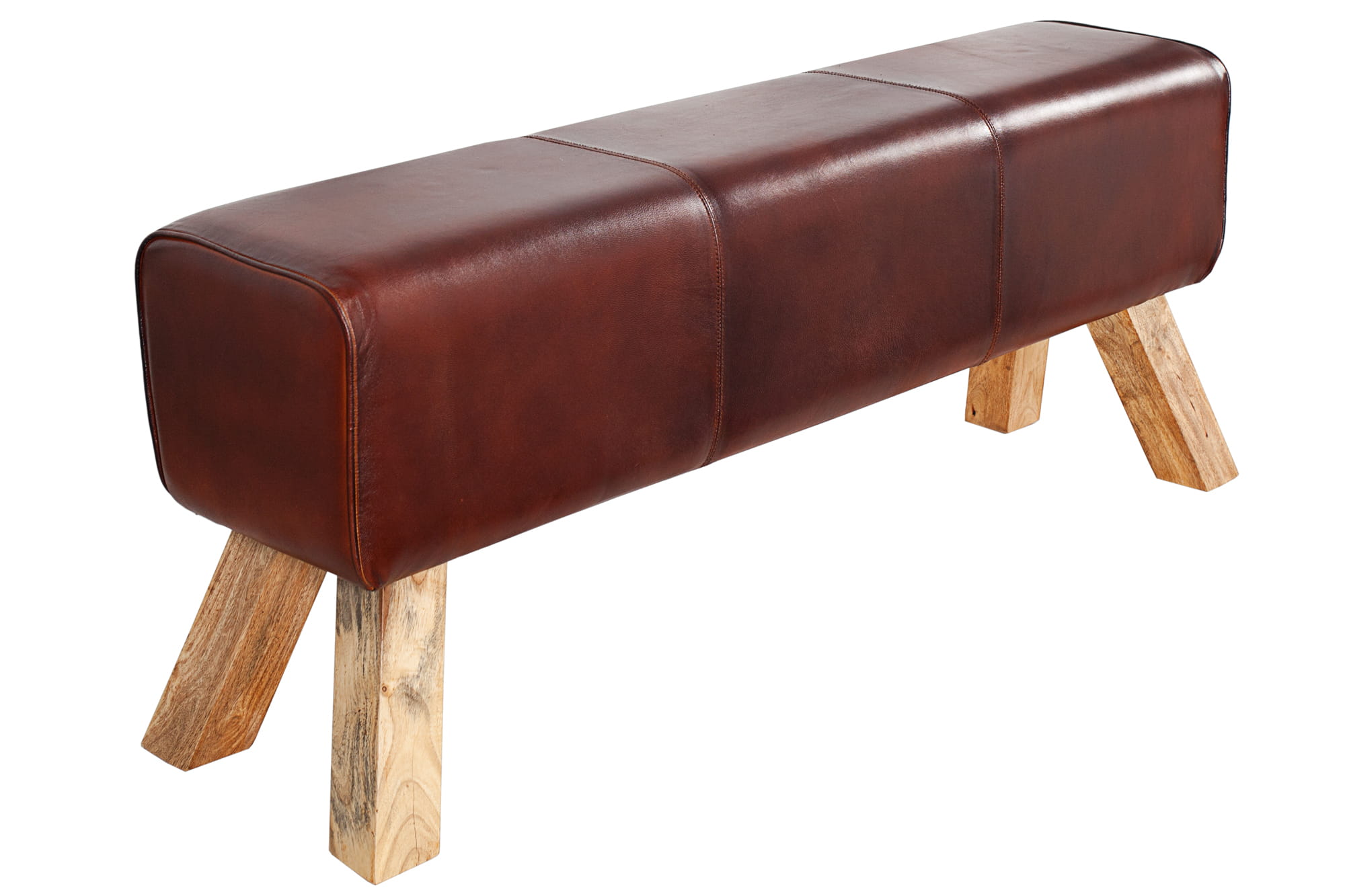 Ławka Bock 120cm Leder Invicta - tytuł obrazka Ławka Bock 120cm Leder Invicta